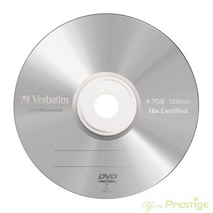 Verbatim DVD-R, 4.7 GB, 16x, AZO покритие