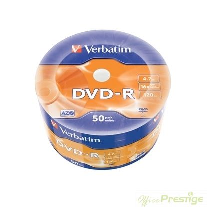 Verbatim DVD-R, 4.7 GB, 16x, AZO покритие