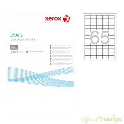 Етикети Xerox, А4, 100 л., Бели