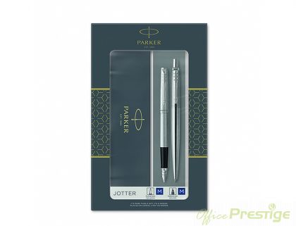 Комплект Parker Roya Jotter St.Steel, химикалка и писалка, варианти